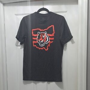 Nike Black Tee with Red Graphic